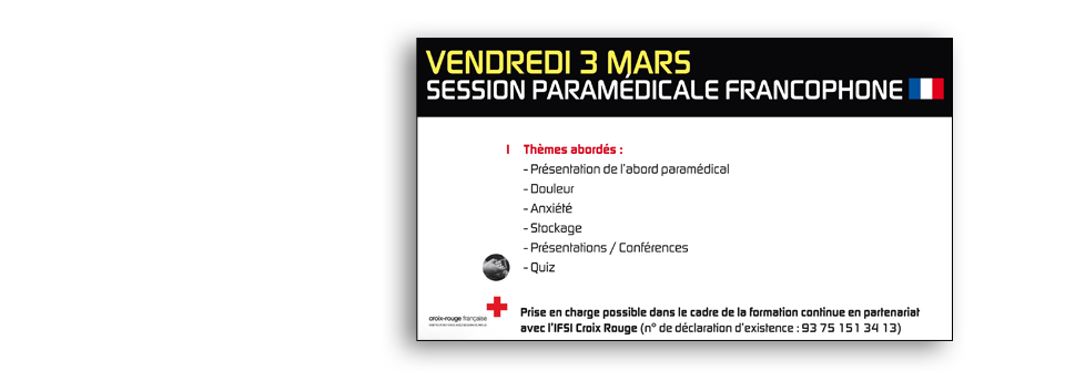 Journée paramédicale francophone